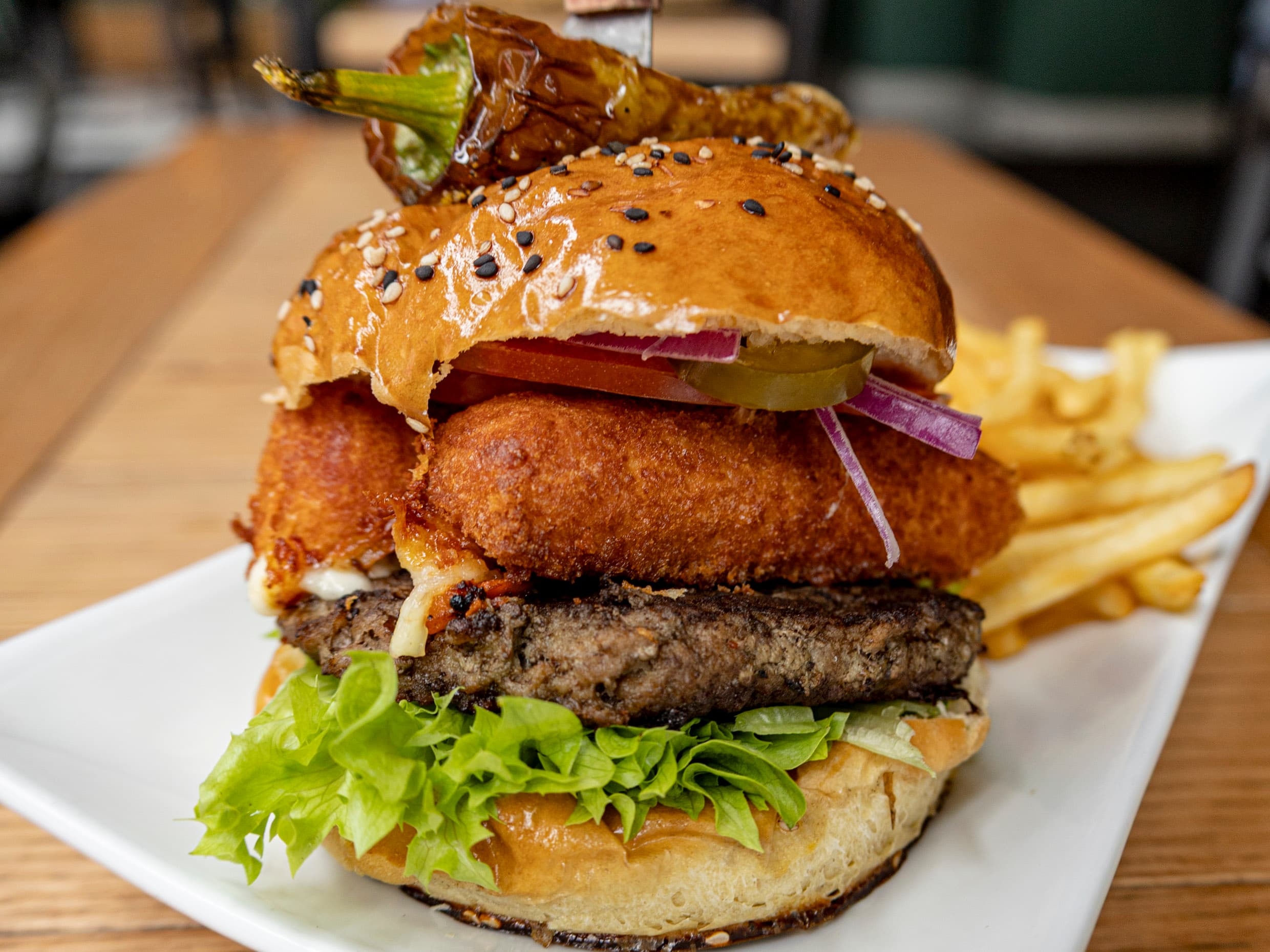 Hamburguesa quesuda