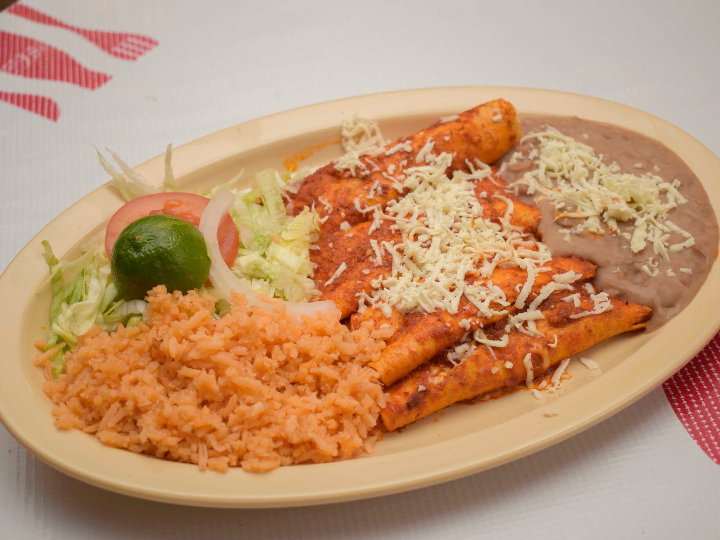 Enchiladas Rojas