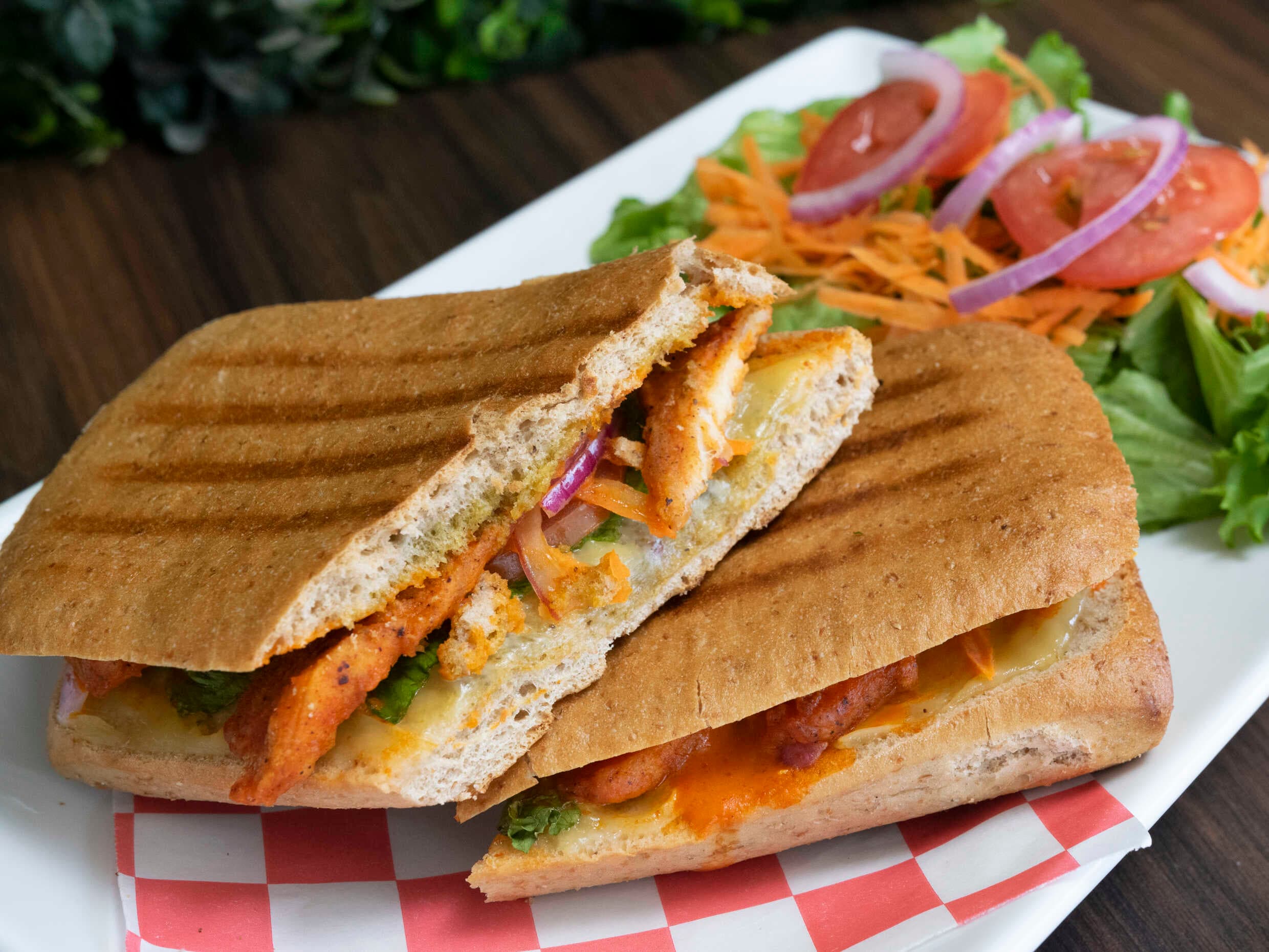 Panini Chicken Breaded