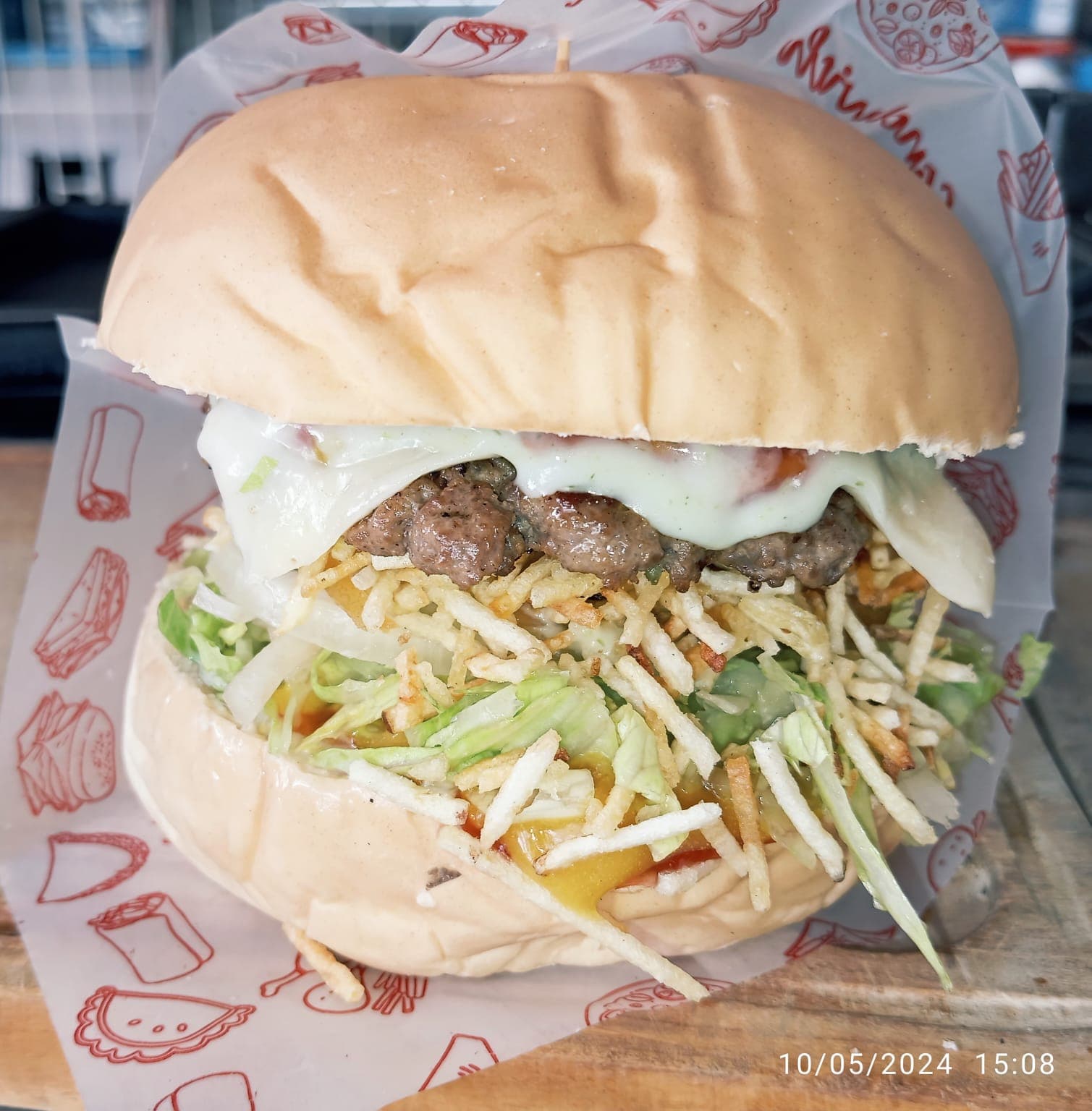 Hamburguesas Sencilla de Carne