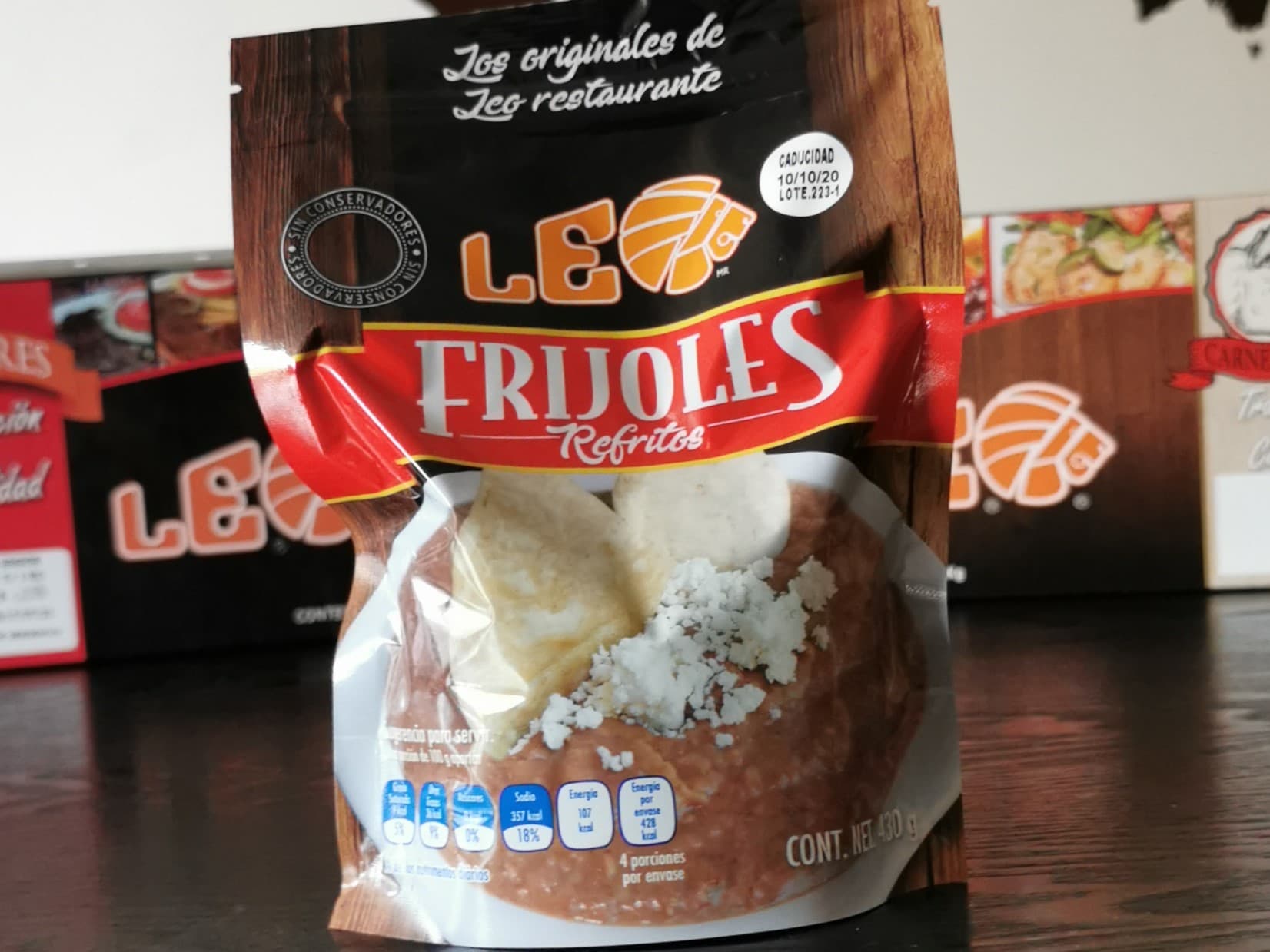Frijoles Refritos C/430 Grs.
