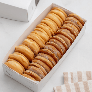 Alfajores Pequeños de Manjar y Crema