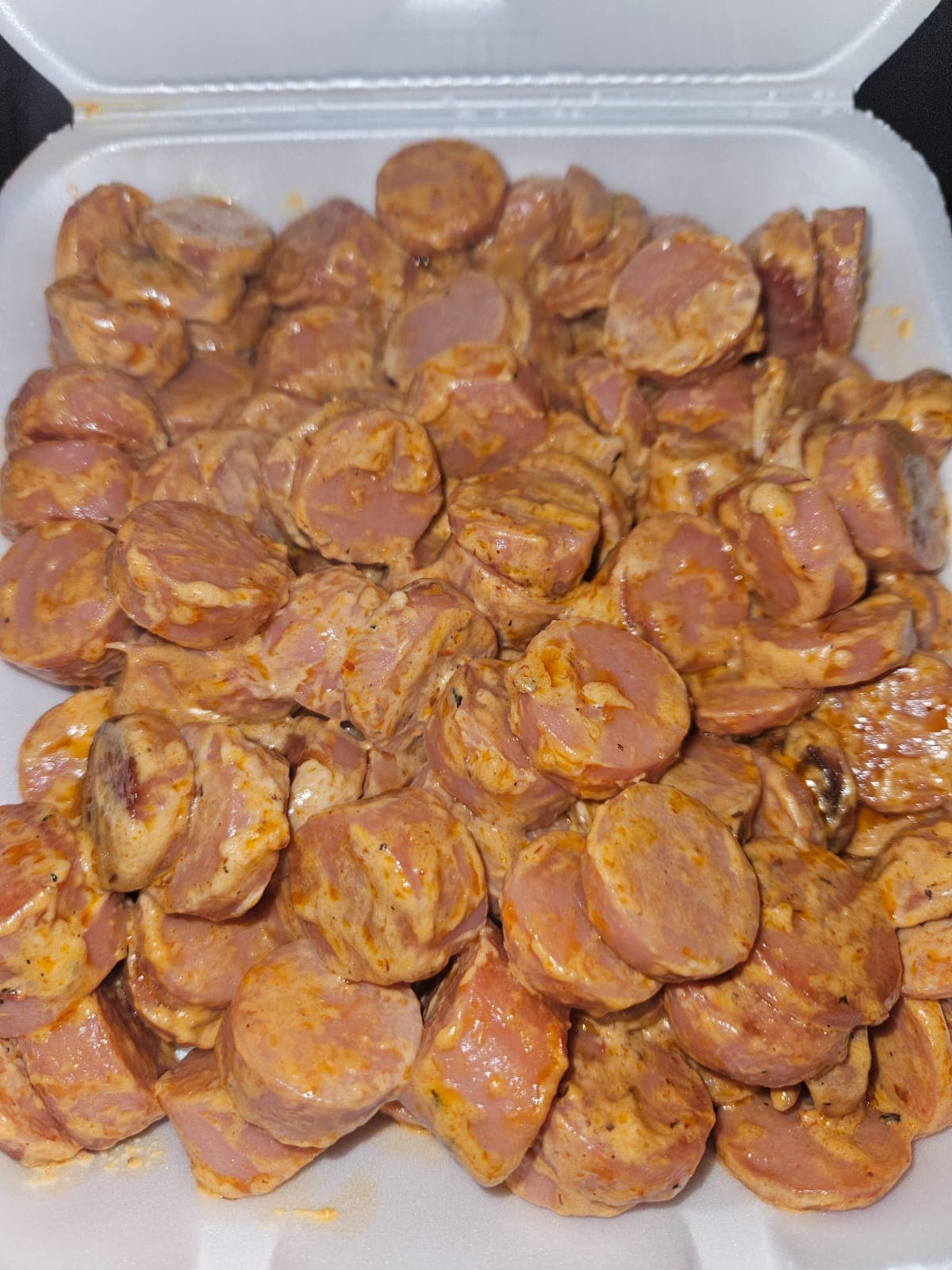 Salchichas Enchipotladas