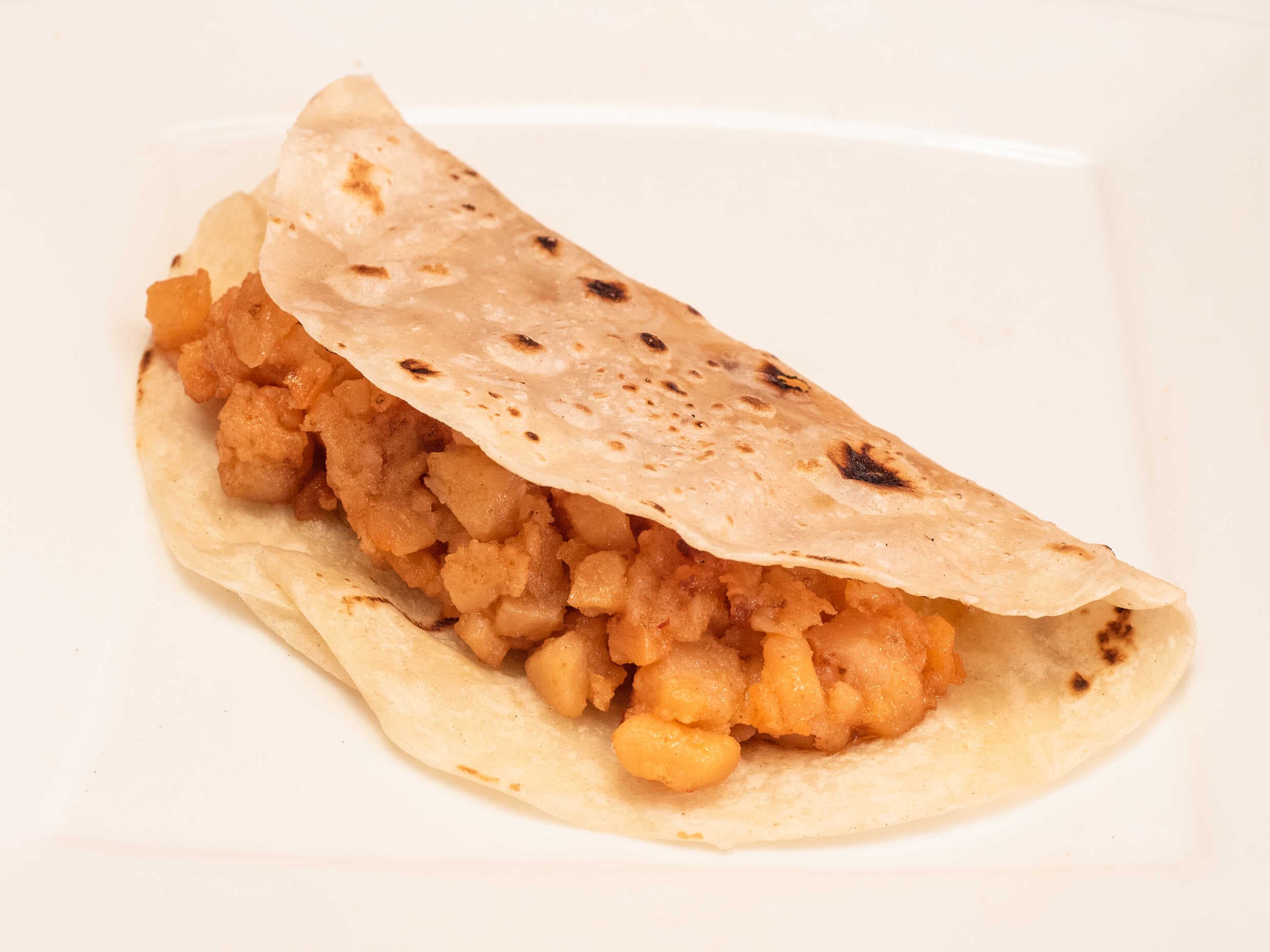 Taco de Papa con Chorizo 🌮
