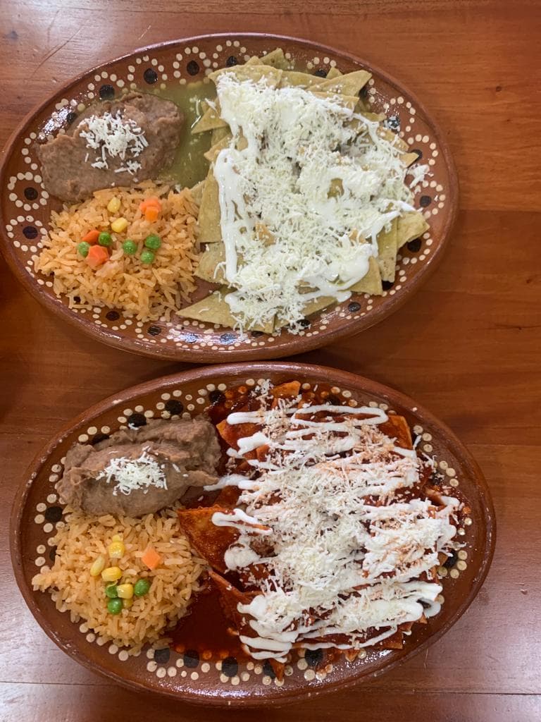 Combo Chilaquiles Sencillos + Café de la olla 12oz