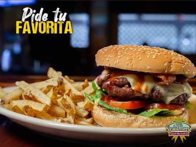 Combo Hamburguesa Steak + Papas y Bebida