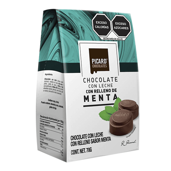Chocolate Picard Piramide Menta 70 Gr