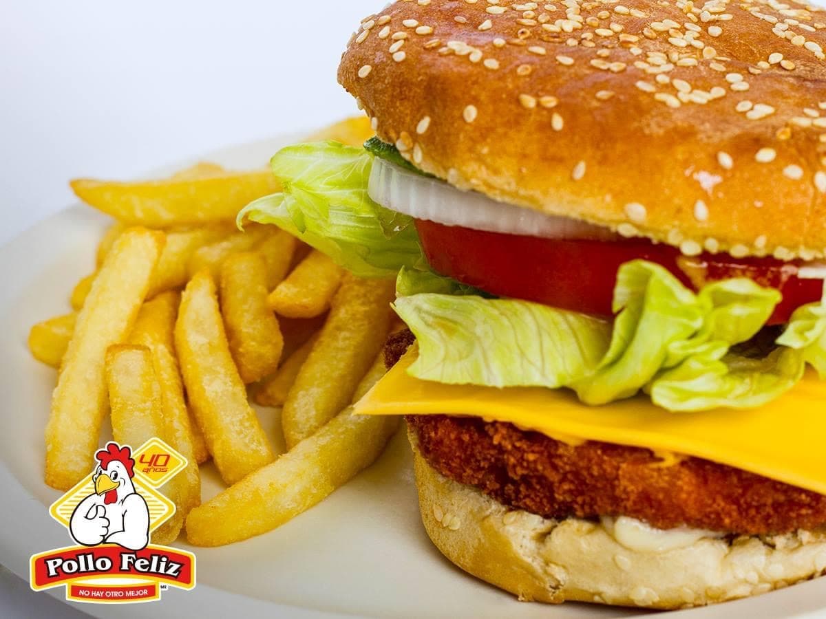 Hamburgesa de pollo