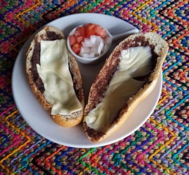Molletes sencillos