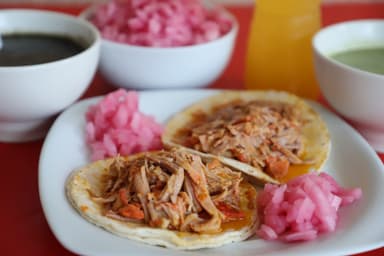 Taco de cochinita