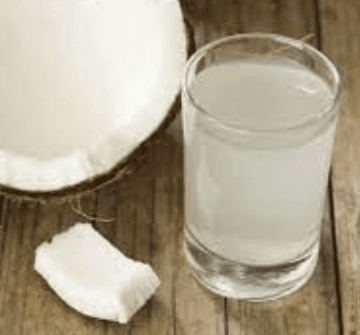 Agua de Coco Vaso de 12 Oz