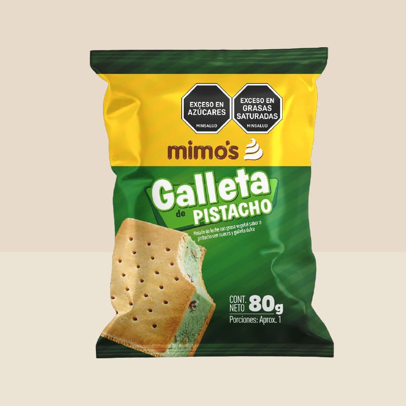 Galleta Estelar Unidad Pistacho