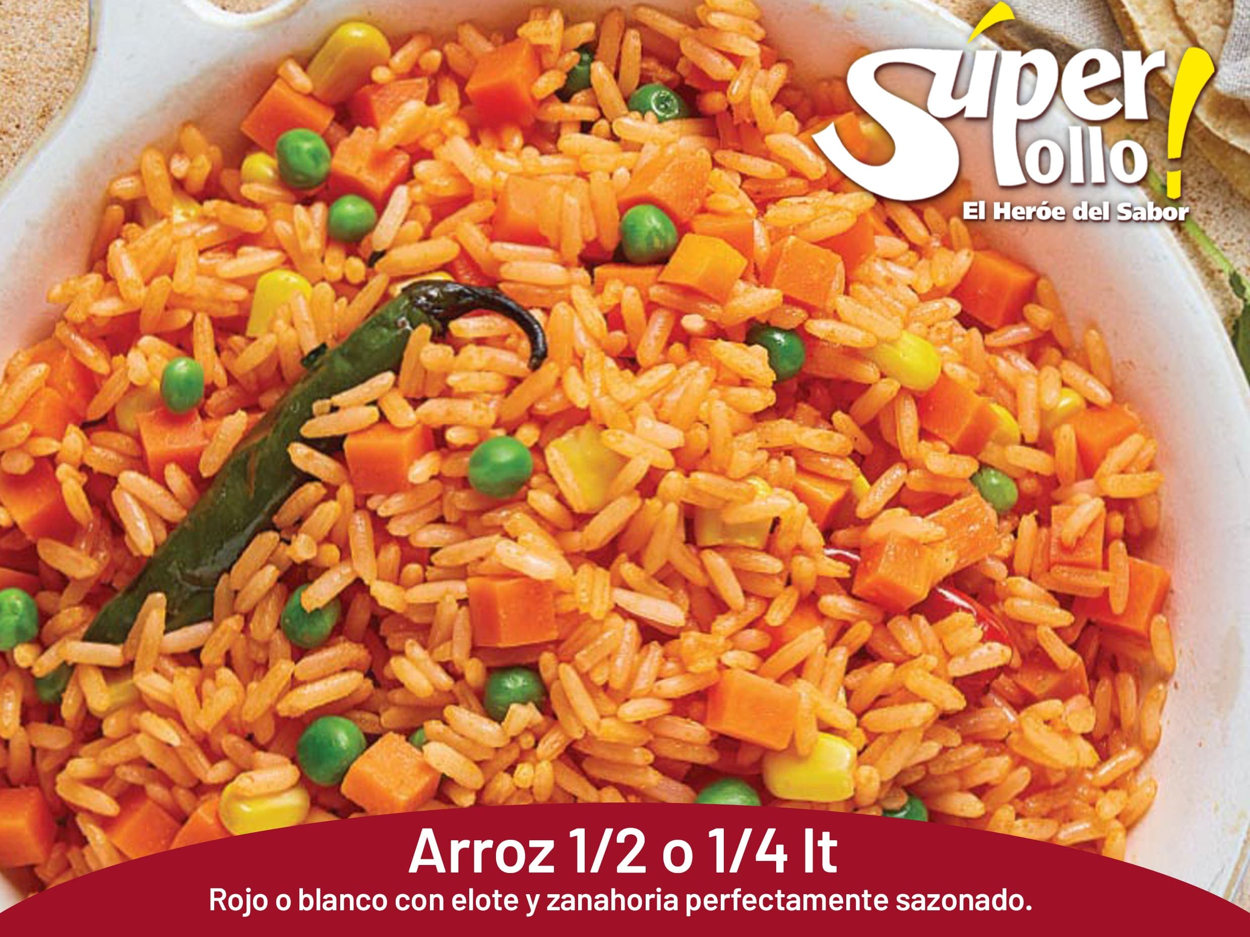 Arroz ¼ lt