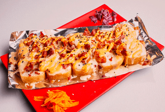 Rollo Chesse Bacon 10 pzas