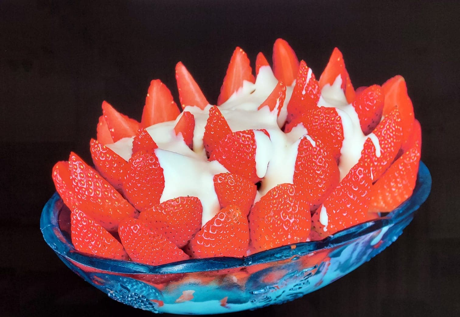 Fresas con Crema Grande