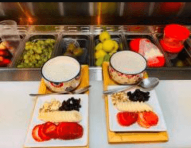 Avena Coco o Almendrada con Fruta
