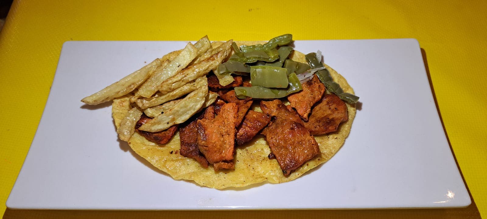 Taco de Cecina Enchilada