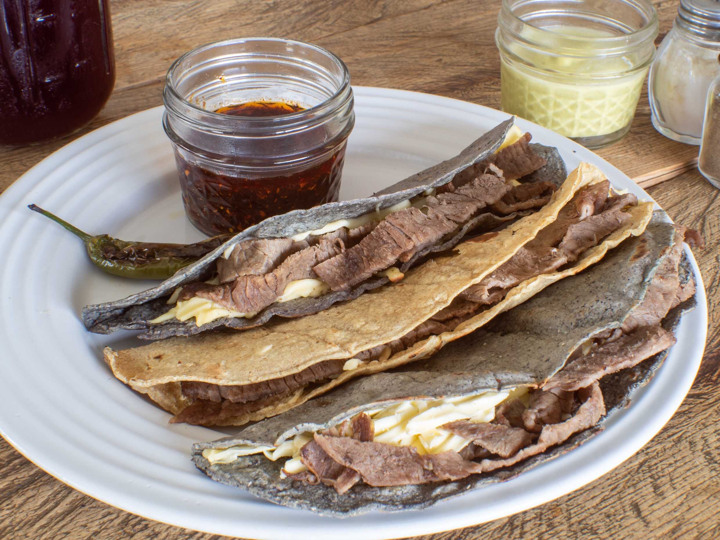 Quesadillas con carne