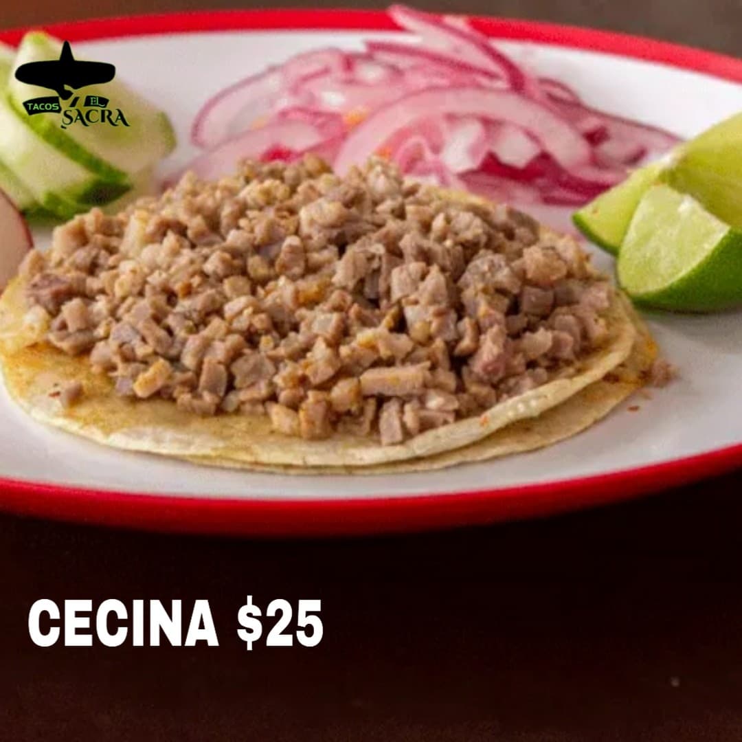 Taco de Cecina