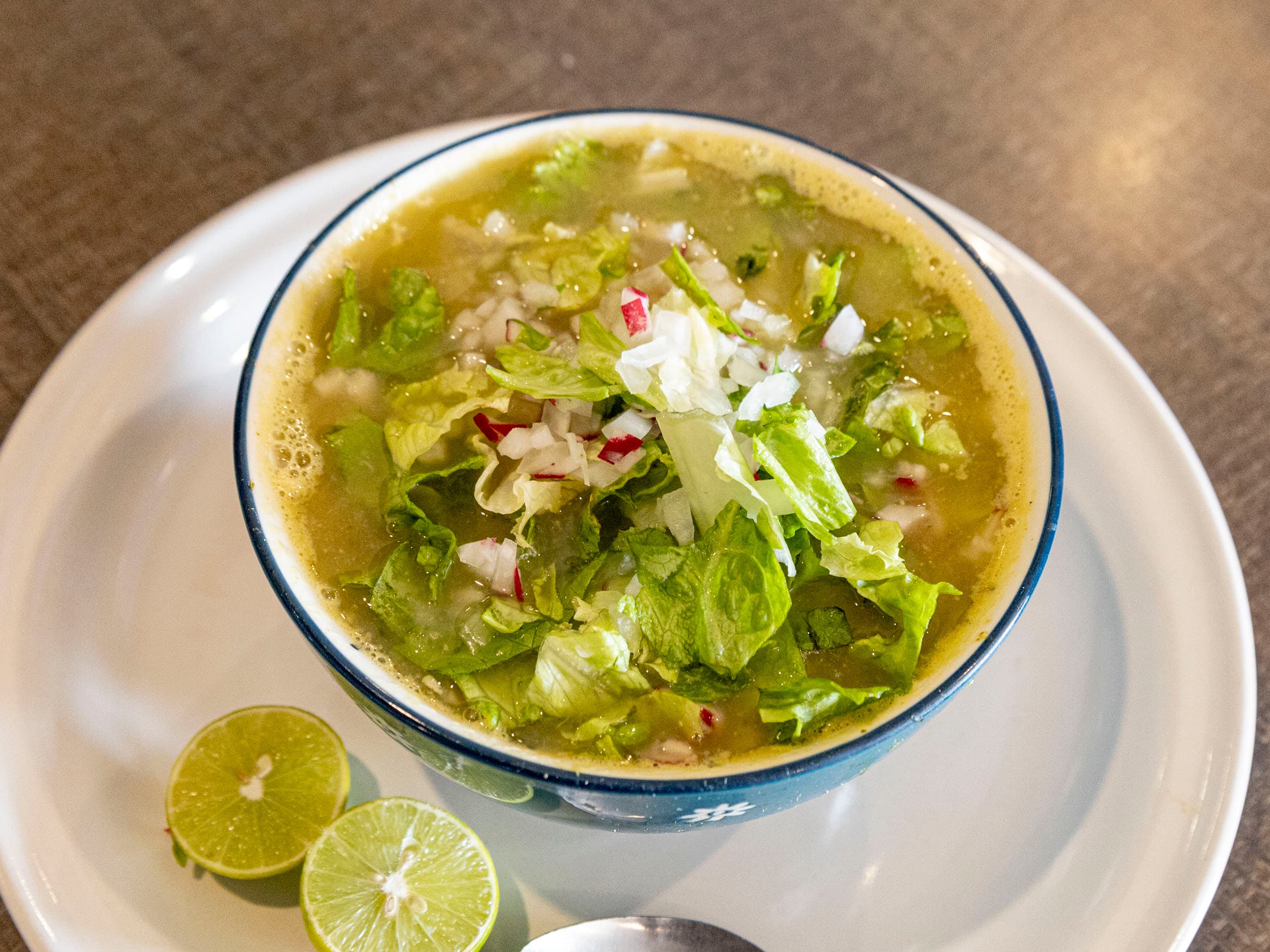 Pozole Verde con Pollo