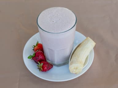 Licuado Fresa Plátano