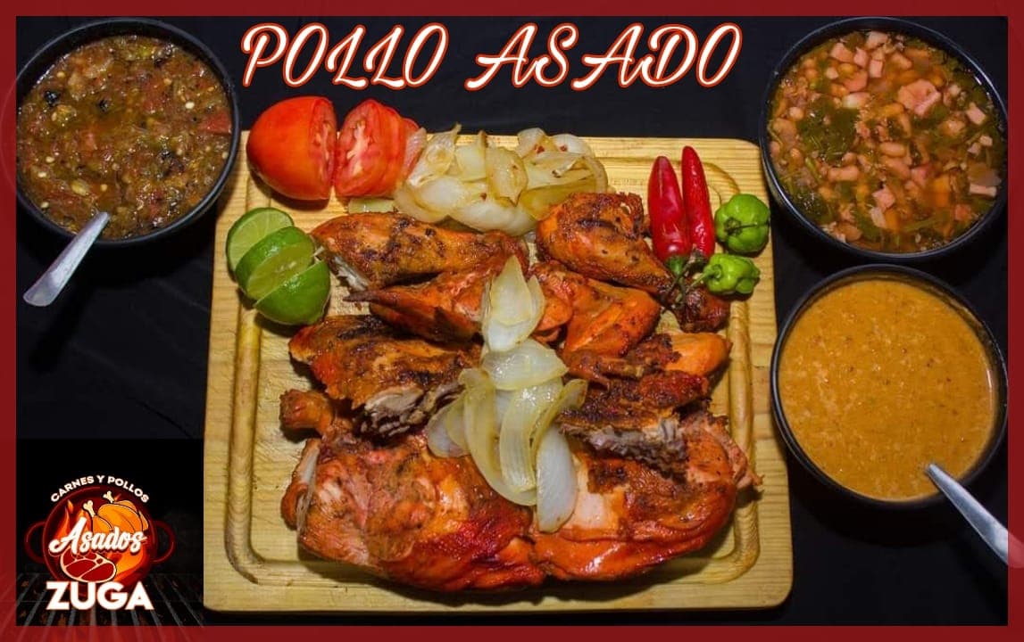 1 POLLO ASADO