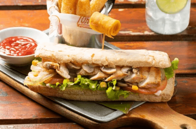 Sandwich Pollo A La Parrilla
