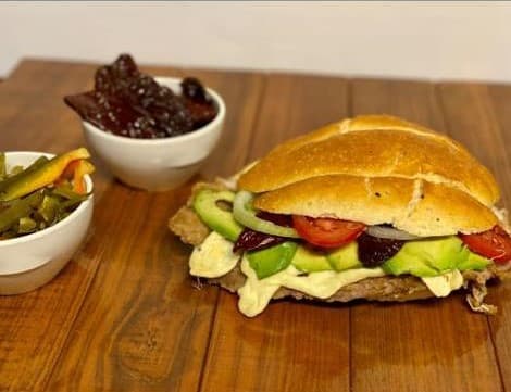 Torta de Milanesa de Pollo
