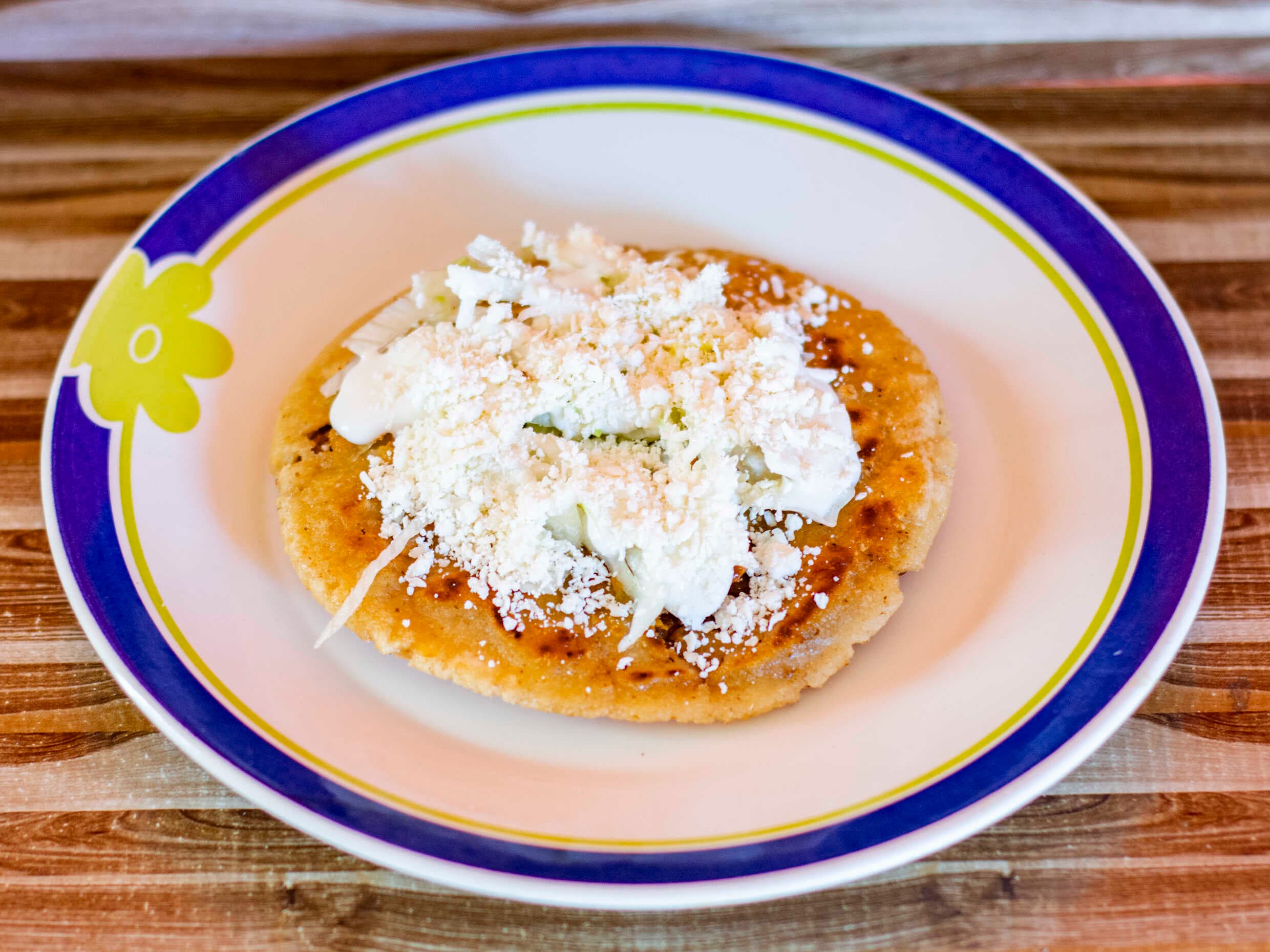 Gordita al Comal de Frijol