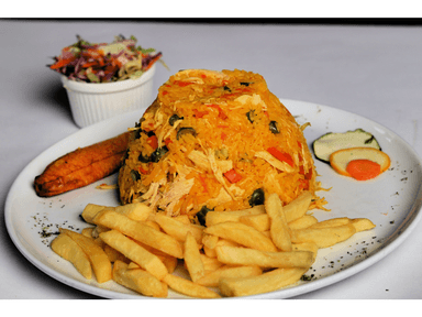 Pini Arroz con Pollo
