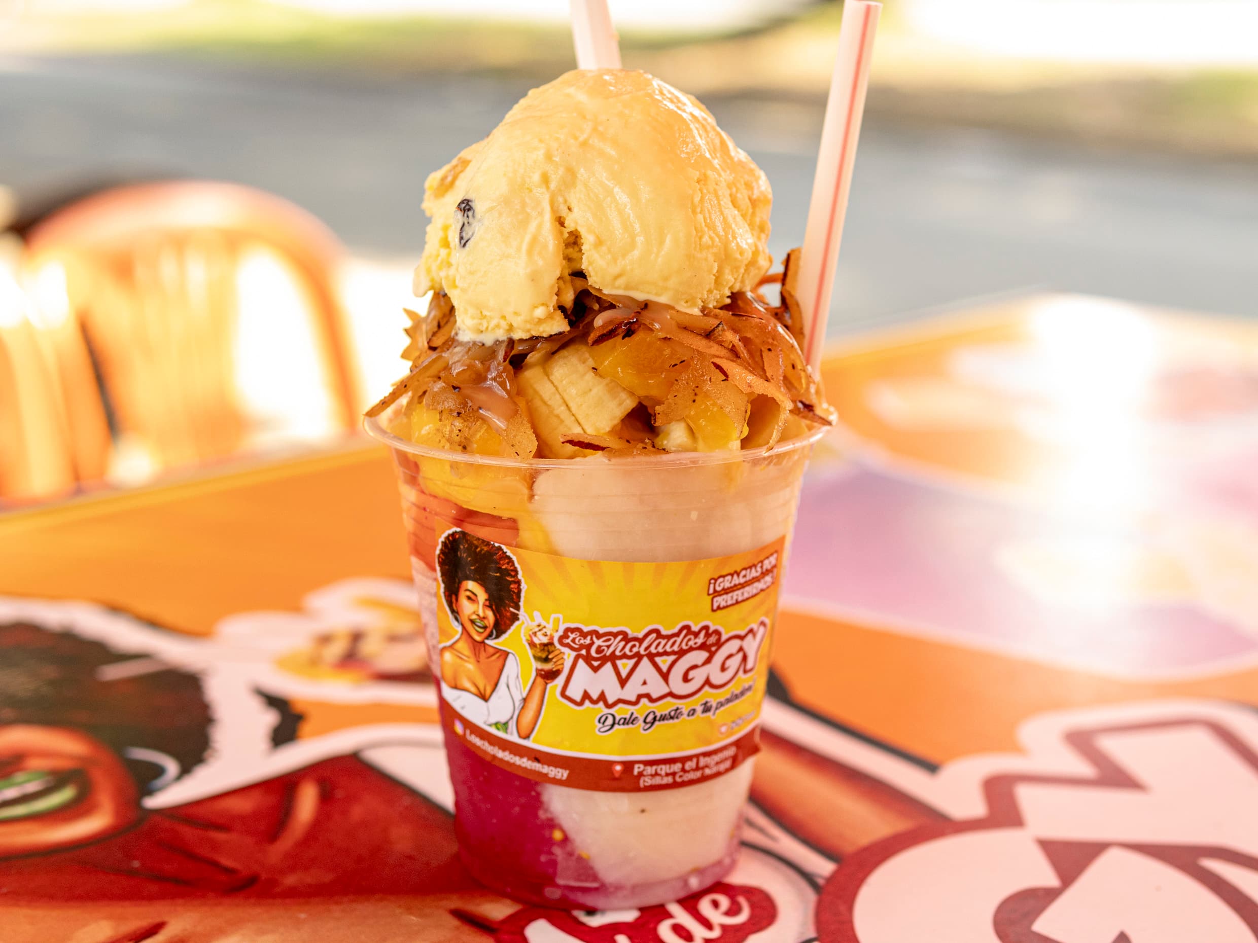 Cholado de Frutas con Helado 24 oz