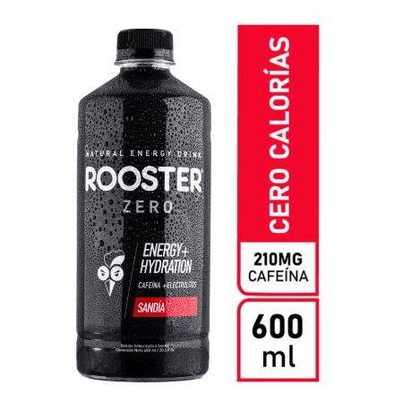 Bebida Energética Rooster Sandía 600 ml
