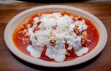 Entomatadas Rellenas de Carne