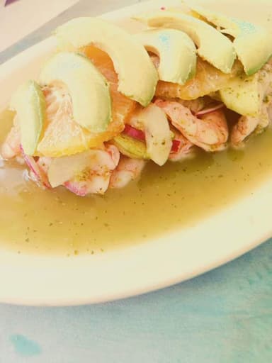 Tostada de Aguachile