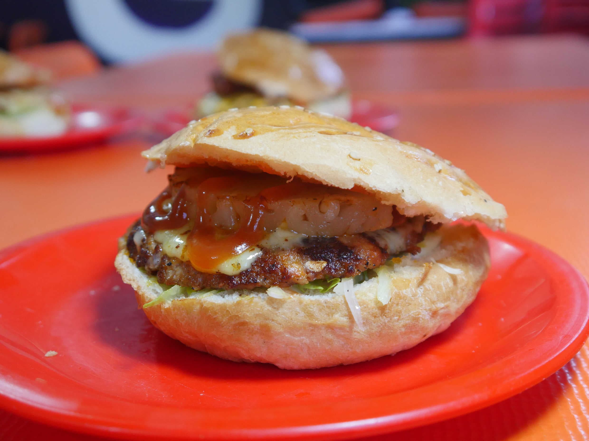 Hamburguesa Bispastor