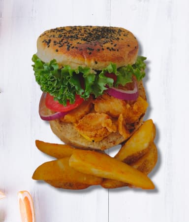 Hamburguesa Cruji Pollo