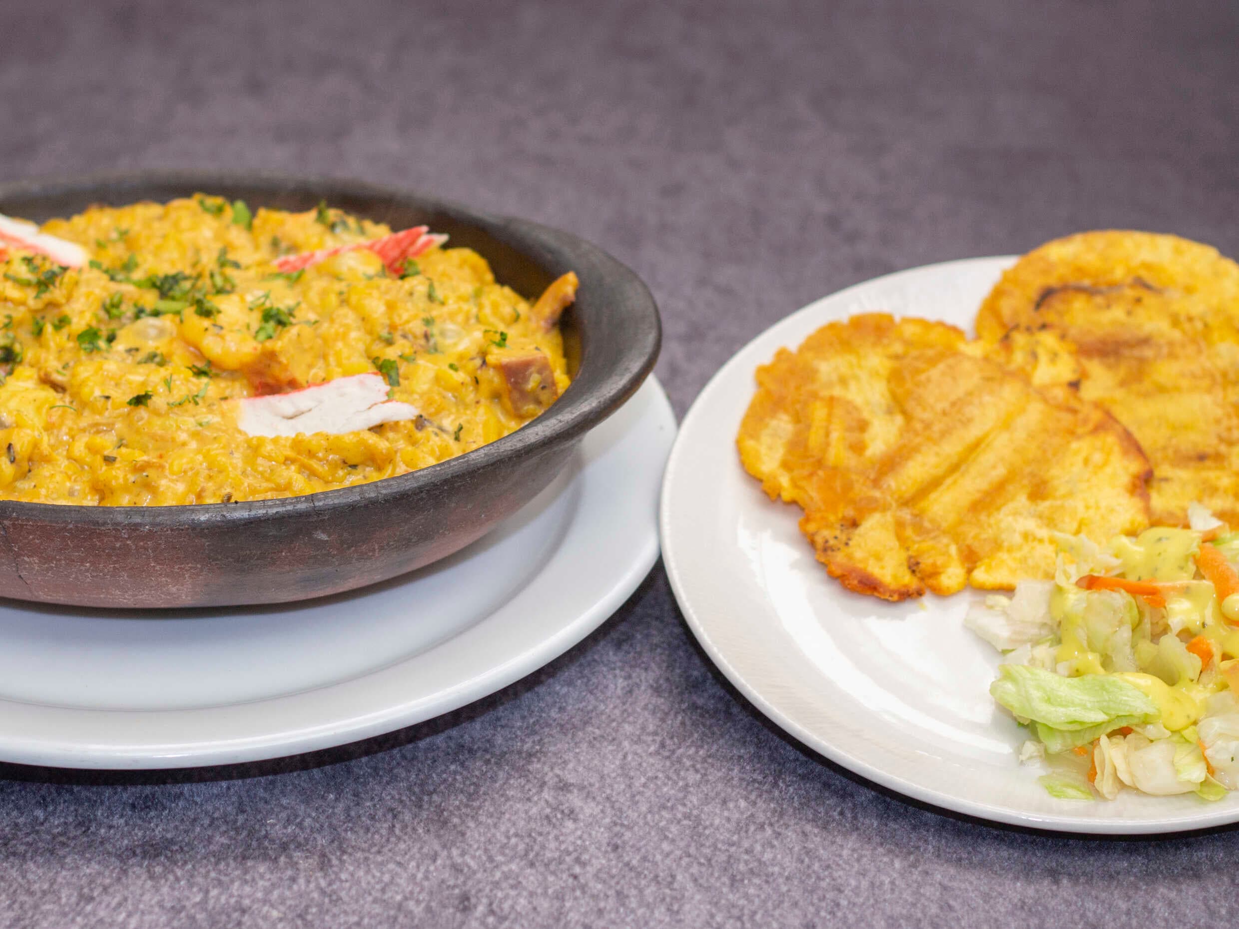 Arroz Atollado De Mariscos