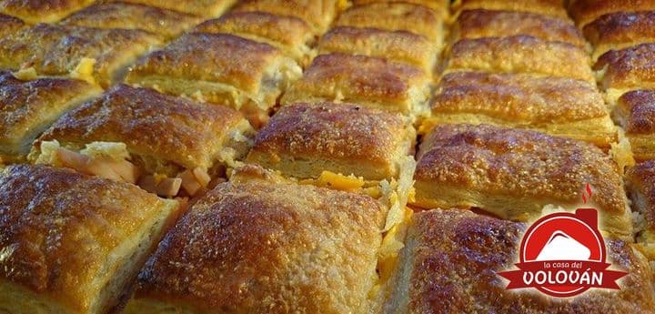 Volován de Jamón con Queso