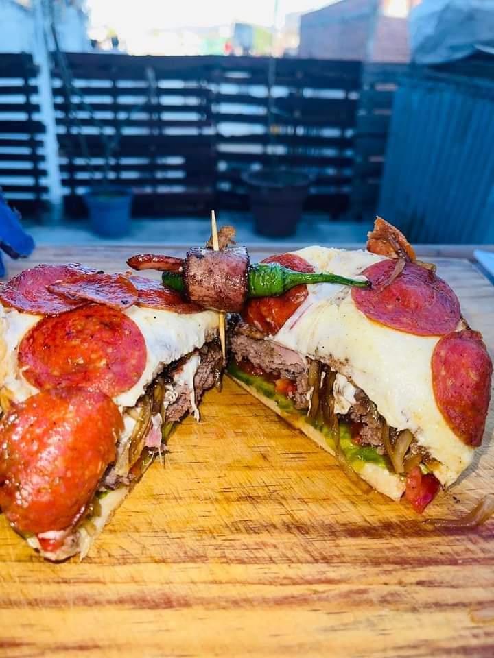 Hamburguesa Pizza