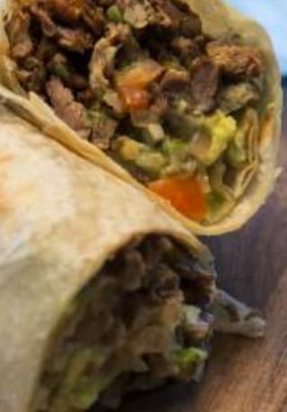 Burrito al Pastor + 1/2 Litro de Agua Gratis!!