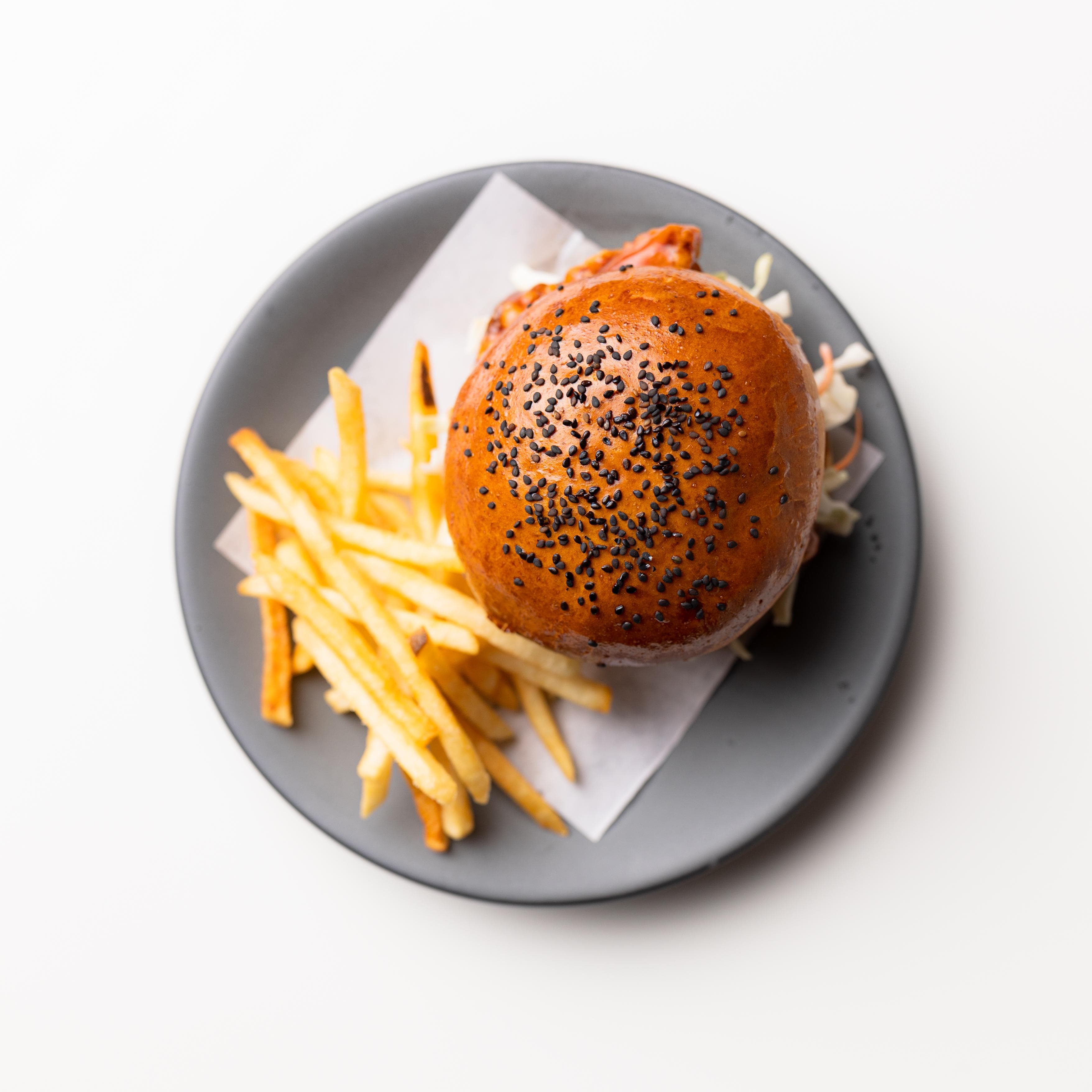 Spicy Korean Chicken Sándwich