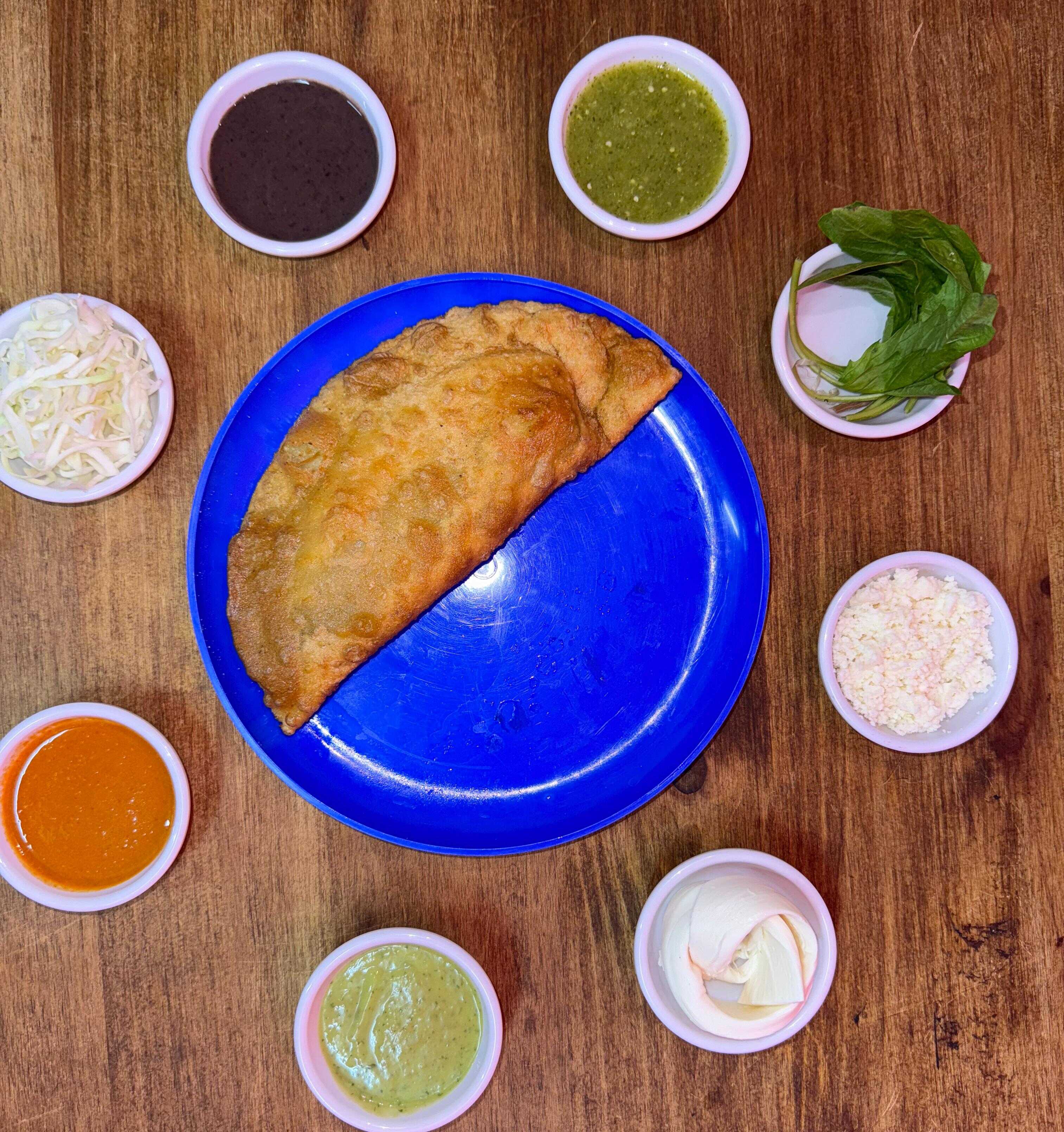 Quesadilla con Guisado