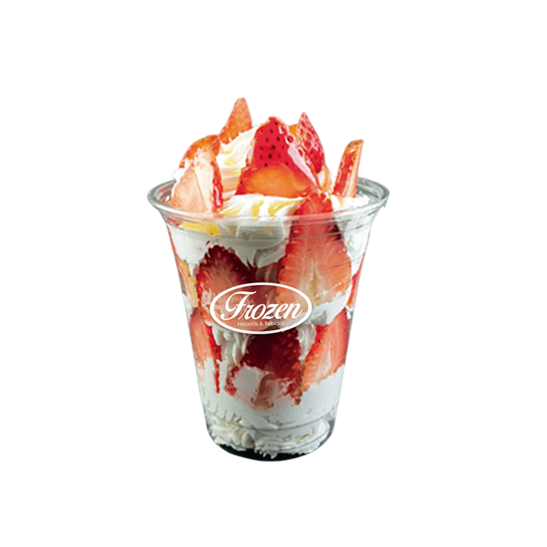 Fresas con Crema Tradicional