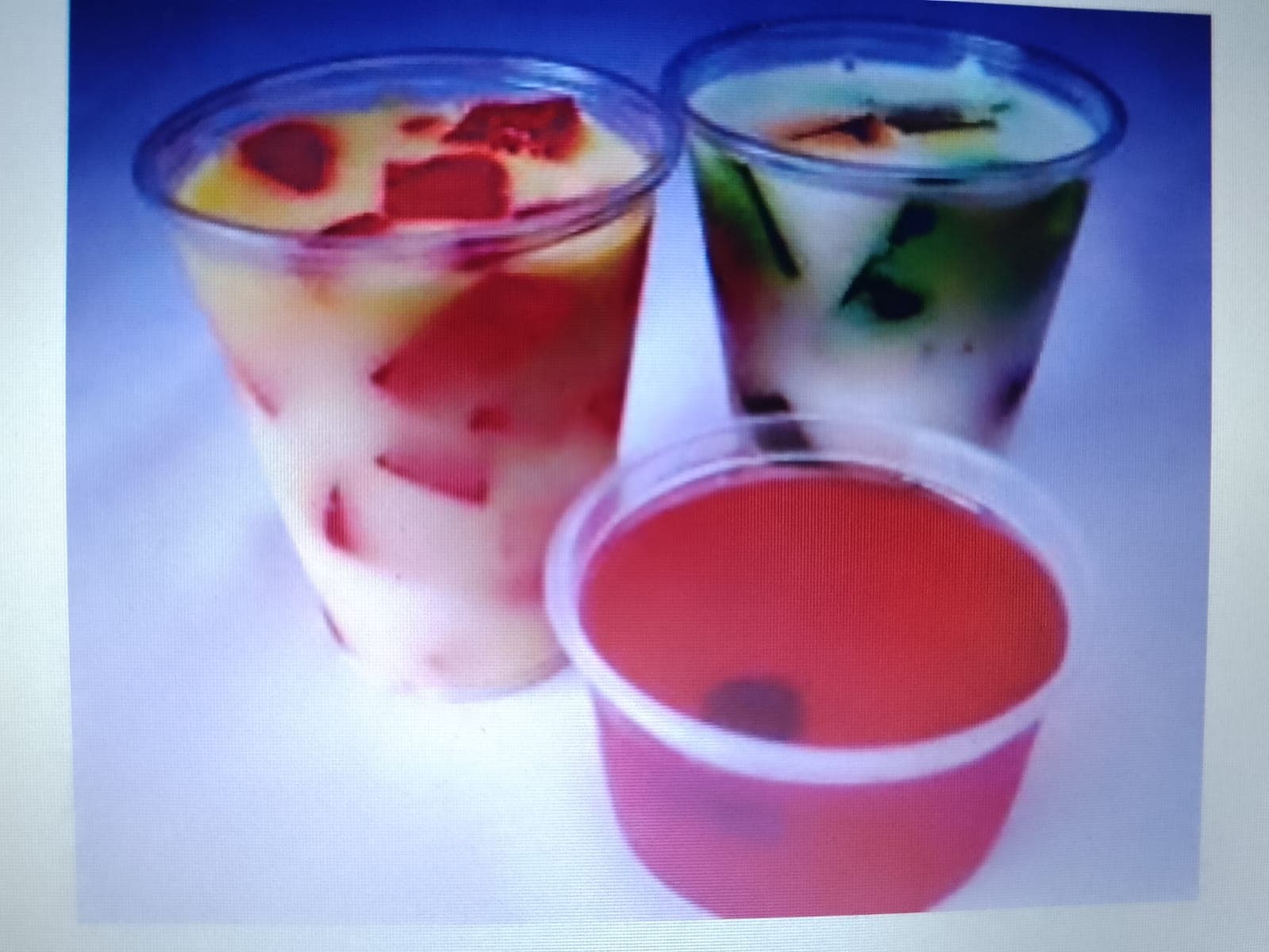 Gelatina en Vaso