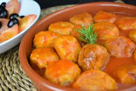 Albóndigas de Pollo en Jitomate