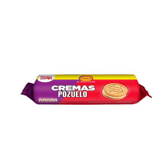 POZUELO GALLETA CREMAS VAINILLA TUBO 1