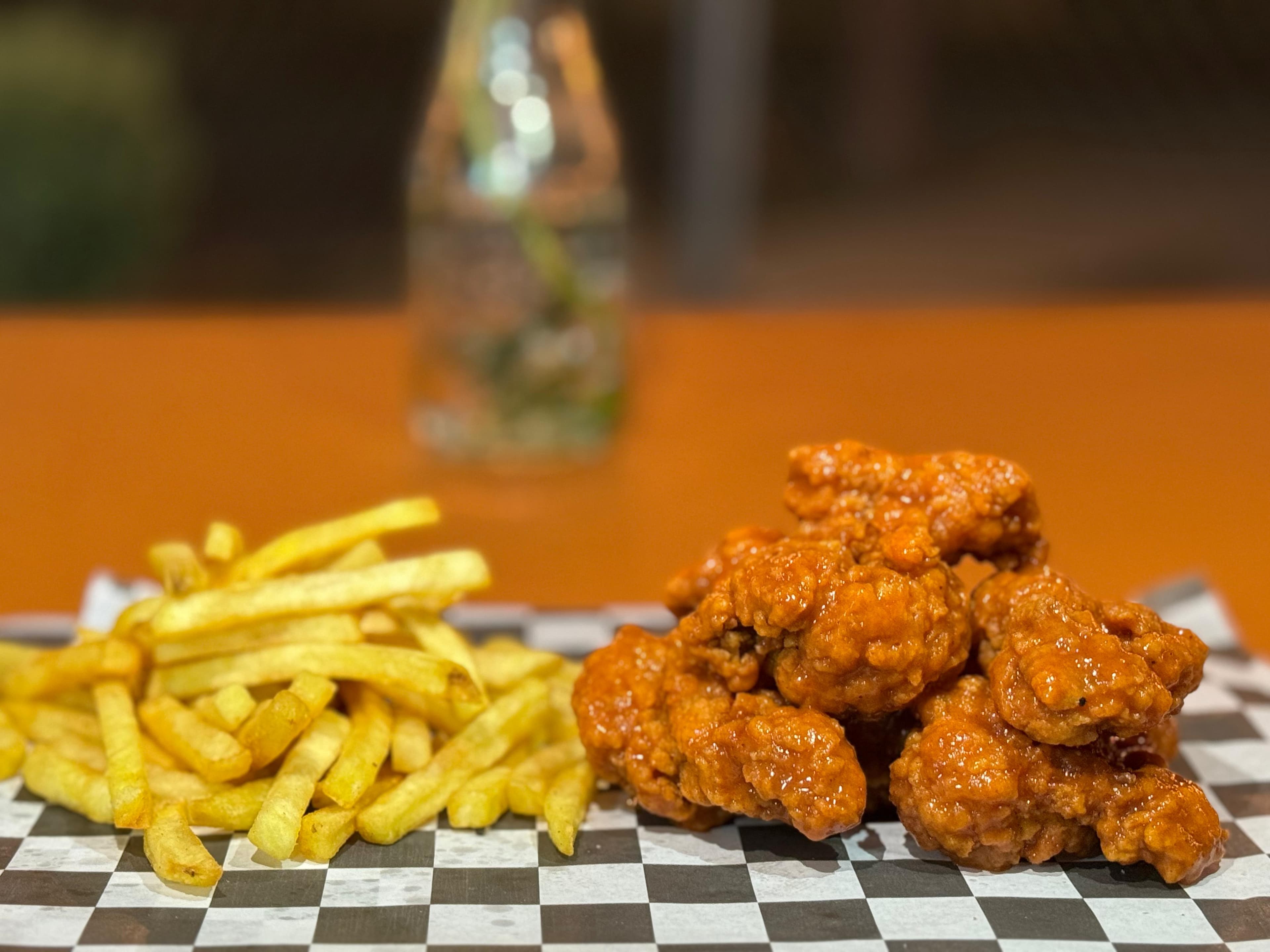 Boneless con Papas