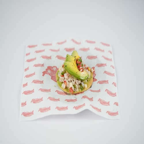 Tostada Ceviche Pescado
