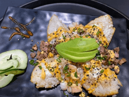 Bolas de Fuego Surimi y Filadelfia