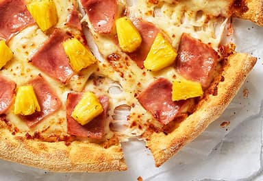 2 Pizzas Hawaiana